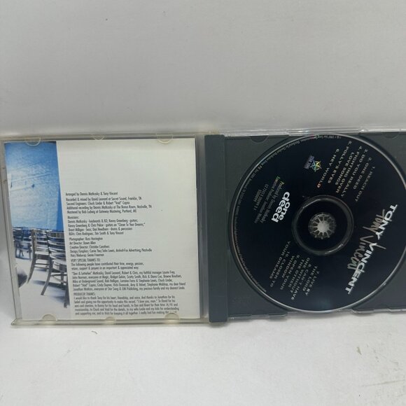 Tony Vincent One Deed CD Album Signed Autographed Jewel Case - Picture 3 of 4